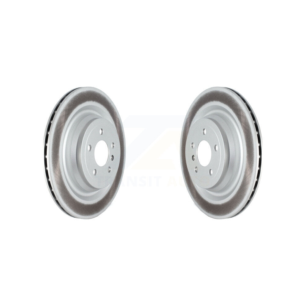 Coat Brake Rotor Rear Pair For Mercedes-Benz GL350 GLS450 ML400 GLS550 GL550 AMG