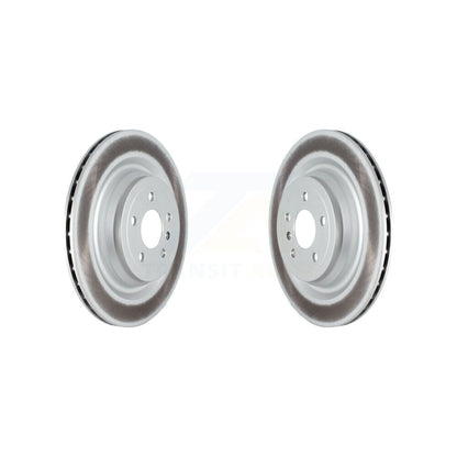 Coat Brake Rotor Rear Pair For Mercedes-Benz GL350 GLS450 ML400 GLS550 GL550 AMG