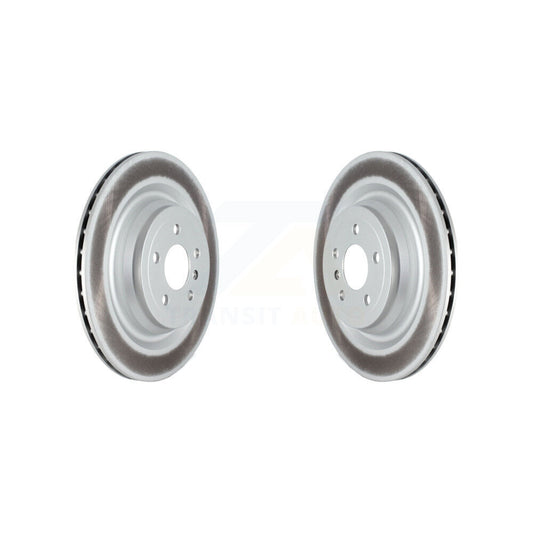 Coat Brake Rotor Rear Pair For Mercedes-Benz GL350 GLS450 ML400 GLS550 GL550 AMG