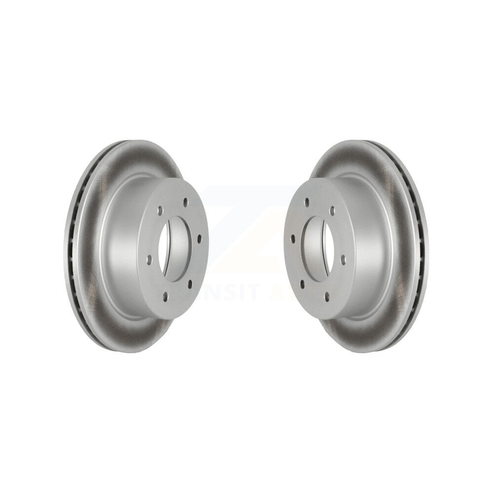 Coated Disc Brake Rotors Rear Pair For Ford Ranger Bronco