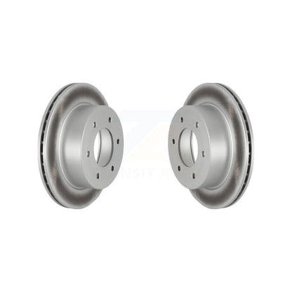 Coated Disc Brake Rotors Rear Pair For Ford Ranger Bronco