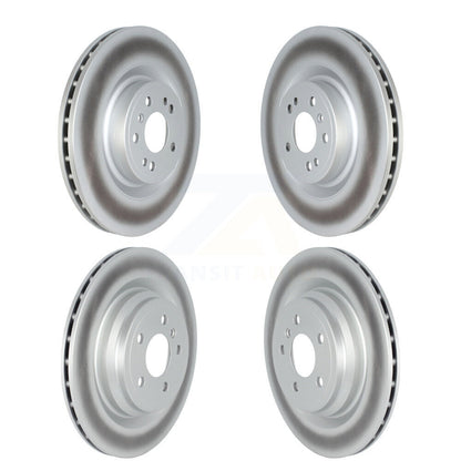 Coat Brake Rotors Front Rear Kit For 16-18 Mercedes-Benz GLE400 With AMG Package