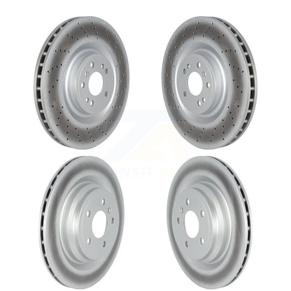 Coat Brake Rotors Front Rear Kit For Mercedes-Benz GLE43 AMG GLE400 GLE450 ML550