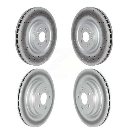 Coat Brake Rotors Front Rear Kit For Mercedes-Benz GLE43 AMG GLE400 GLE450 ML550