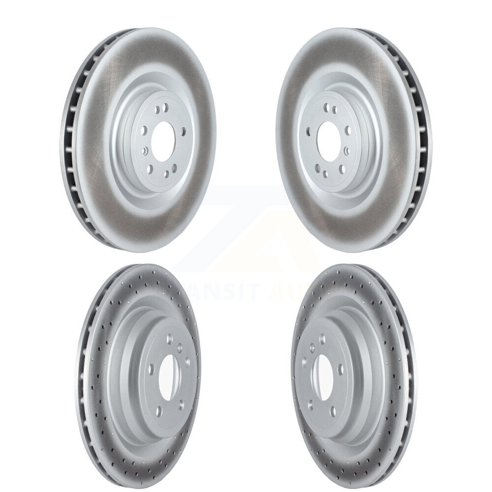 Coat Brake Rotors Front Rear Kit For Mercedes-Benz GLE43 AMG GLE400 GLE450 ML550