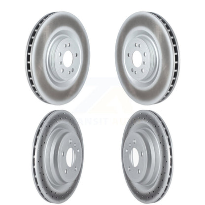 Coat Brake Rotors Front Rear Kit For Mercedes-Benz GLE43 AMG GLE400 GLE450 ML550