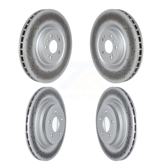 Coat Brake Rotors Front Rear Kit For Mercedes-Benz GLE43 AMG GLE400 GLE450 ML550
