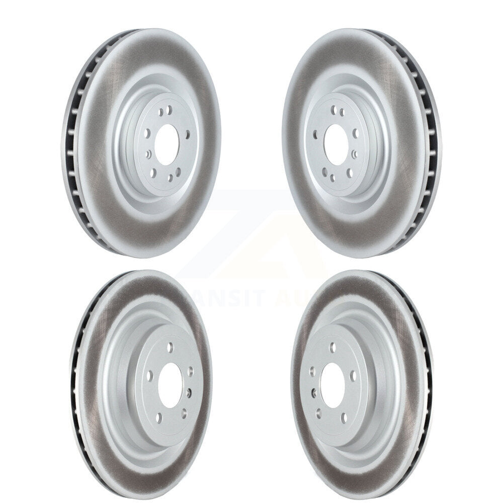 Coat Brake Rotor Front Rear Kit For Mercedes-Benz GL350 GLS450 GLS550 GL550 ML63