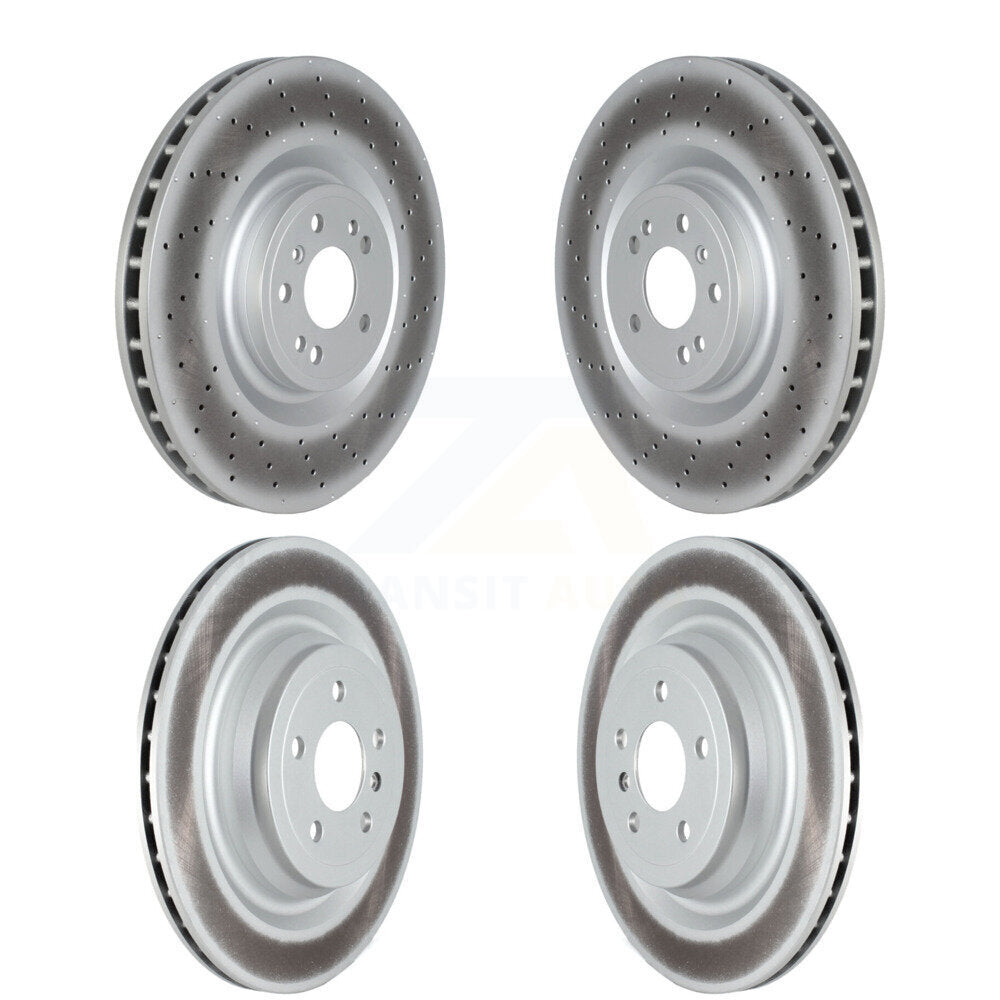 Coat Brake Rotor Front Rear Kit For Mercedes-Benz GL350 GLS450 GLS550 GL550 ML63