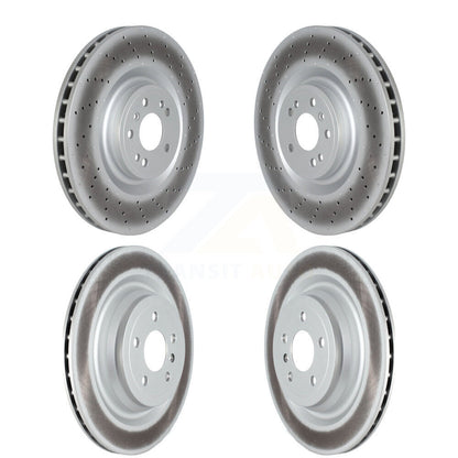 Coat Brake Rotor Front Rear Kit For Mercedes-Benz GL350 GLS450 GLS550 GL550 ML63