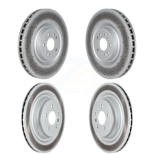 Coat Brake Rotor Front Rear Kit For Mercedes-Benz GL350 GLS450 GLS550 GL550 ML63