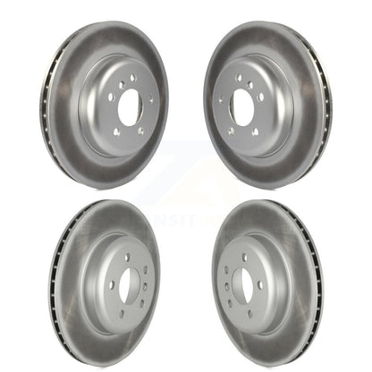 Coated Disc Brake Rotors Front Rear Kit For BMW 640i xDrive Gran Coupe 535i