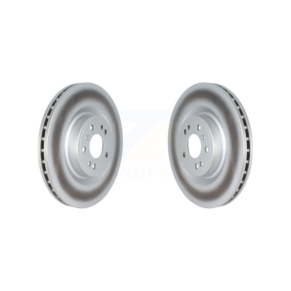 Coated Brake Rotors Front Pair For Mercedes-Benz ML350 GLE400 GLE350 ML400 ML250