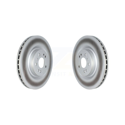 Coated Brake Rotors Front Pair For Mercedes-Benz ML350 GLE400 GLE350 ML400 ML250
