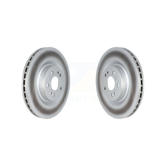 Coated Brake Rotors Front Pair For Mercedes-Benz ML350 GLE400 GLE350 ML400 ML250