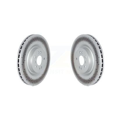 Coated Brake Rotors Front Pair For Mercedes-Benz ML350 GLE400 GLE350 ML400 ML250
