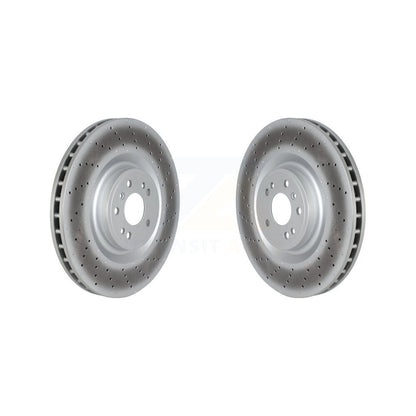 Coat Brake Rotor Front Pair For Mercedes-Benz ML350 GL350 GLE43 AMG GLS450 ML400
