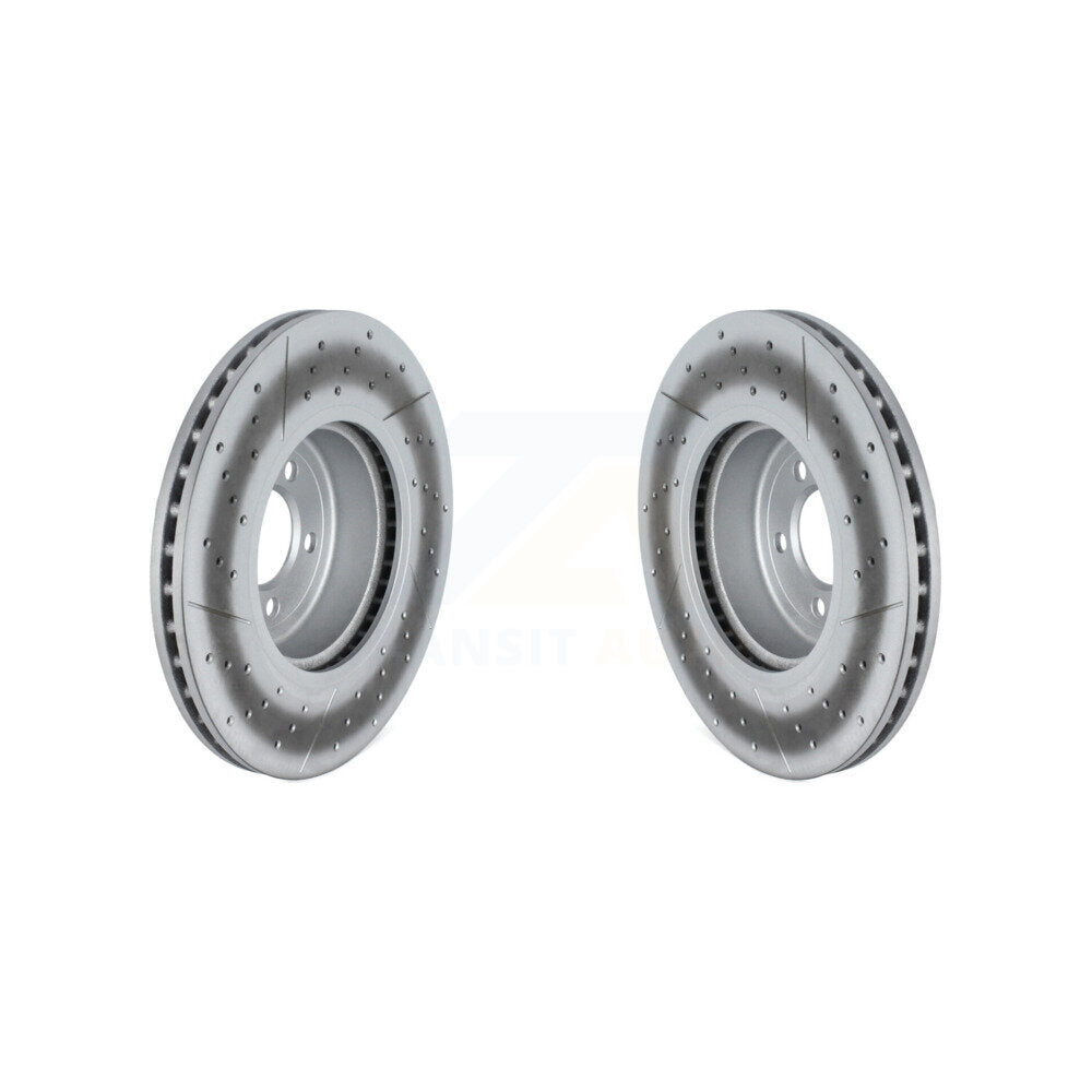Coat Brake Rotor Front Pair For BMW 330i xDrive 328i 335i 340i 230i 435i 430i GT
