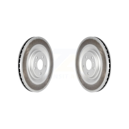 Coat Brake Rotors Rear Pair For Audi Q7 Q8 e-tron Quattro SQ8 Sportback SQ7 A8 S