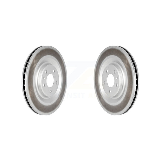 Coat Brake Rotors Rear Pair For Audi Q7 Q8 e-tron Quattro SQ8 Sportback SQ7 A8 S