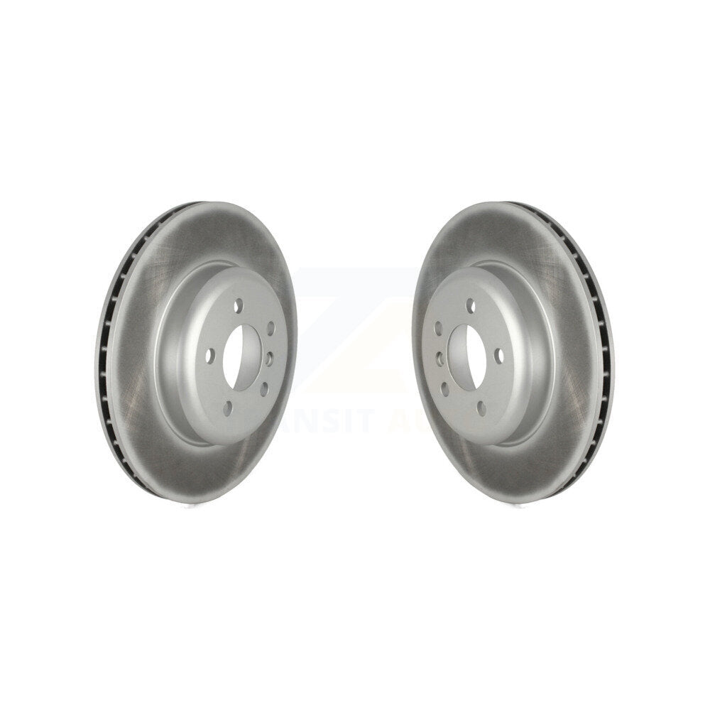 Coat Brake Rotor Rear Pair For BMW 550i xDrive 650i Gran Coupe 535i GT 640i B6 7