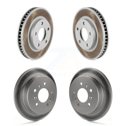Coat Brake Rotor Front Rear Kit For Buick Century Chevrolet Venture Pontiac Prix