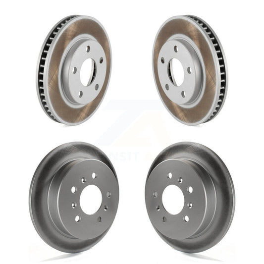 Coat Brake Rotor Front Rear Kit For Buick Century Chevrolet Venture Pontiac Prix