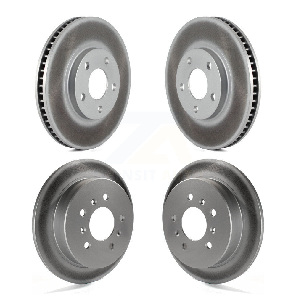 Coat Disc Brake Rotor Front Rear Kit For Chevrolet Impala Monte Carlo Oldsmobile