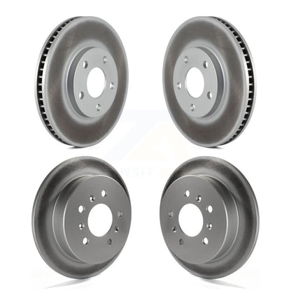 Coat Disc Brake Rotor Front Rear Kit For Chevrolet Impala Monte Carlo Oldsmobile