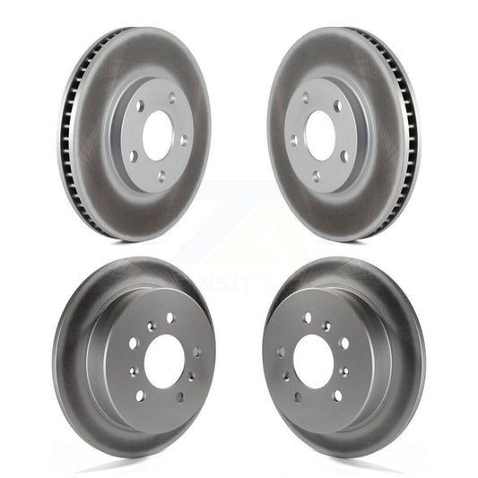 Coat Disc Brake Rotor Front Rear Kit For Chevrolet Impala Monte Carlo Oldsmobile
