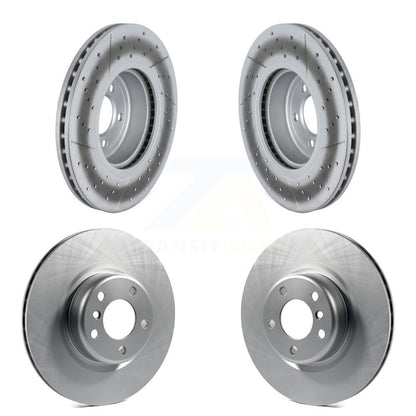 Coated Disc Brake Rotors Front Rear Kit For 2018-2020 BMW M240i xDrive