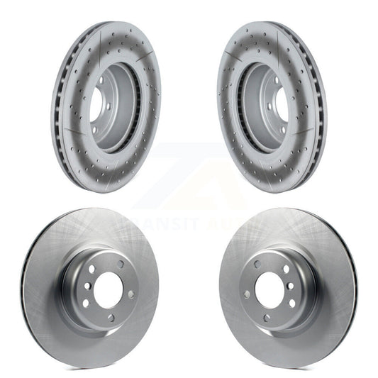 Coated Disc Brake Rotors Front Rear Kit For 2018-2020 BMW M240i xDrive