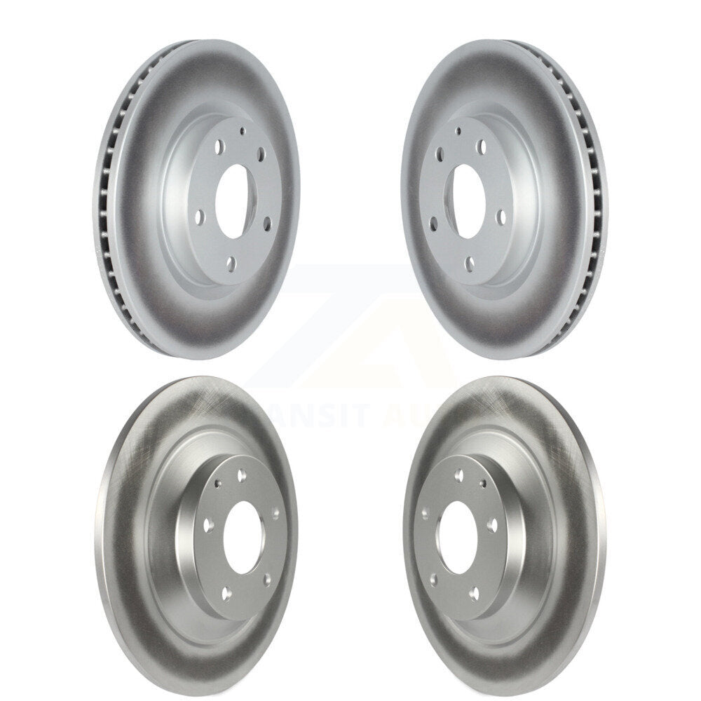 Coated Brake Rotor Front Rear Kit For Mazda CX-30 With 302mm Diameter
