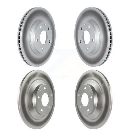 Coated Brake Rotor Front Rear Kit For Mazda CX-30 With 302mm Diameter