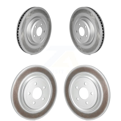 Coated Disc Brake Rotors Front Rear Kit For Ford Explorer 2.3L