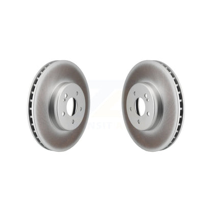 Coated Disc Brake Rotors Front Pair For Mercedes-Benz GLC300 C300 C400 C350e