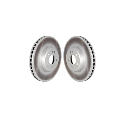 Coated Brake Rotors Front Pair For Mercedes-Benz C300 E300 Without Sport Package