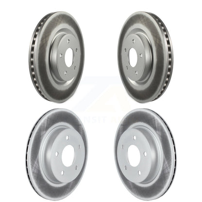 Coat Brake Rotors Front Rear Kit For 19 Nissan Rogue With Electric Parking