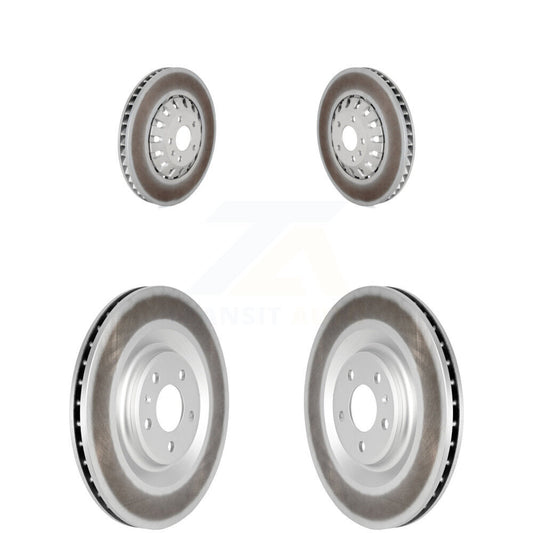 Coated Disc Brake Rotors Front Rear Kit For Audi Q8 e-tron Quattro Sportback A8