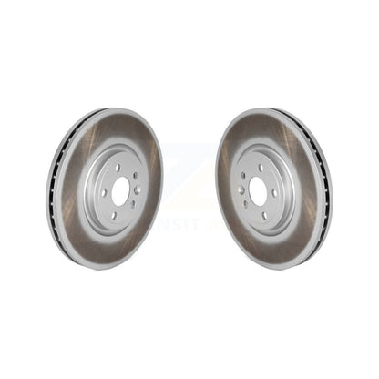 Coat Disc Brake Rotor Front Pair For Jaguar F-Pace Land Rover Range Velar I-Pace