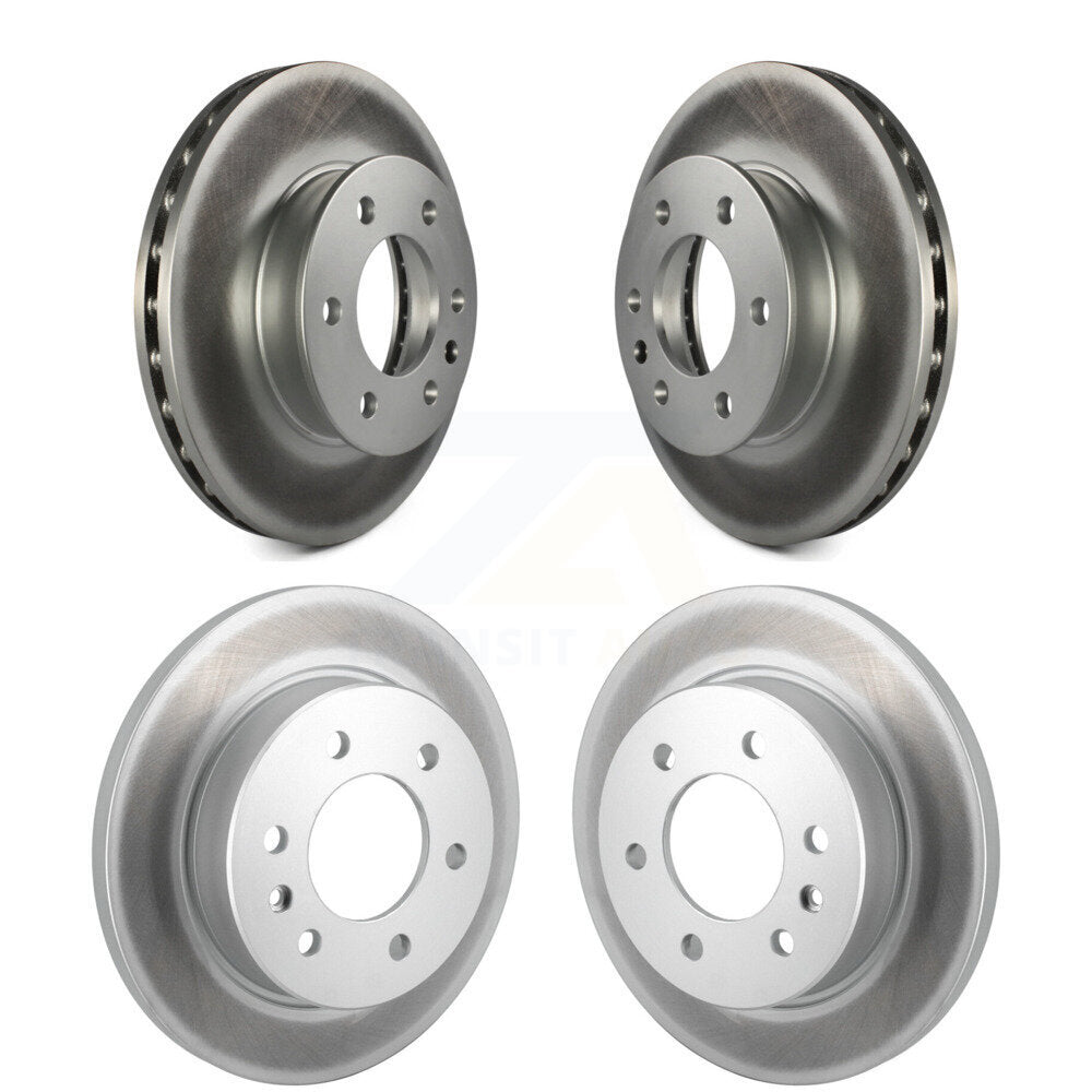 Coat Brake Rotor Front Rear Kit For Mercedes-Benz Sprinter 2500 3500 4500 3500XD