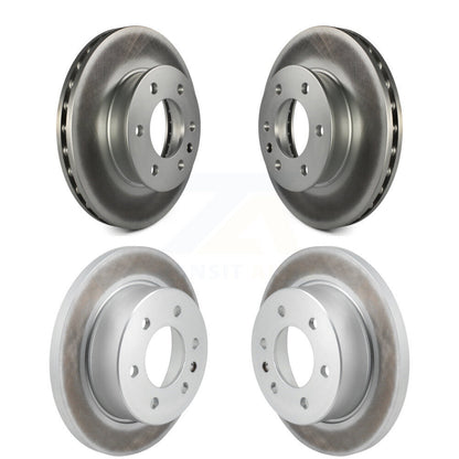 Coated Disc Brake Rotor Front Rear Kit For Mercedes-Benz Sprinter 2500 3500 1500