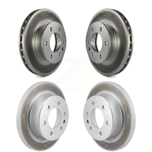 Coated Disc Brake Rotor Front Rear Kit For Mercedes-Benz Sprinter 2500 3500 1500