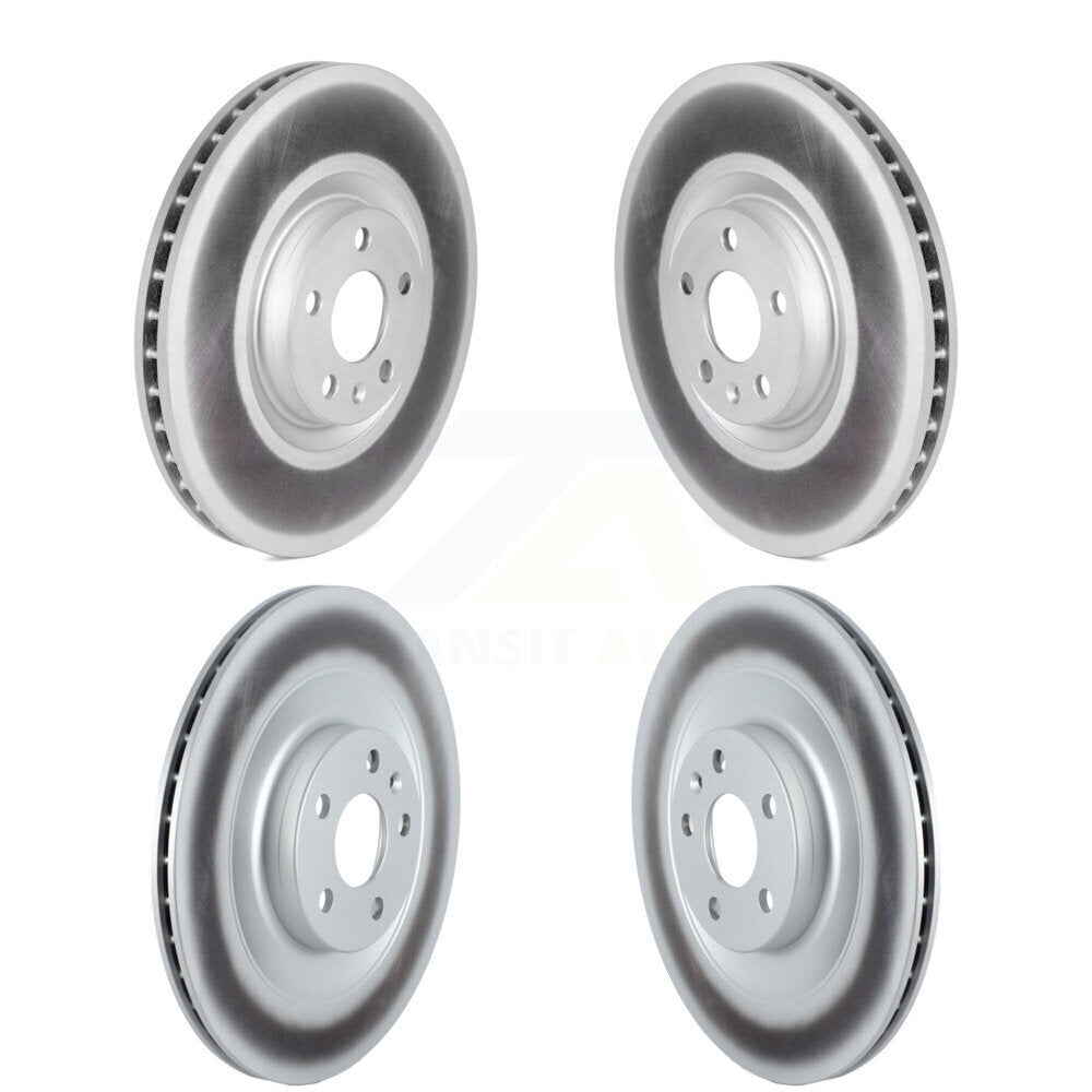 Coated Disc Brake Rotors Front Rear Kit For Volvo XC40 Recharge C40