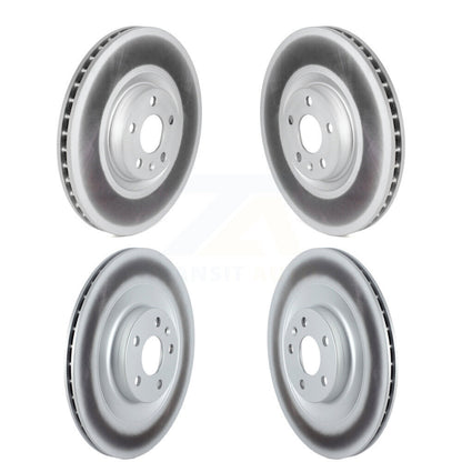 Coated Disc Brake Rotors Front Rear Kit For Volvo XC40 Recharge C40