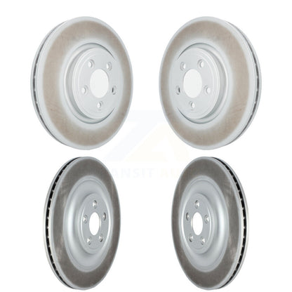 Coat Brake Rotor Front Rear Kit For 10 Jaguar XF With 326mm Diameter