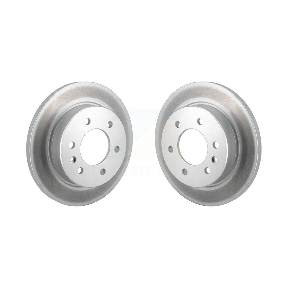 Coat Brake Rotor Rear Pair For Mercedes-Benz Sprinter 2500 3500 4500 3500XD 1500