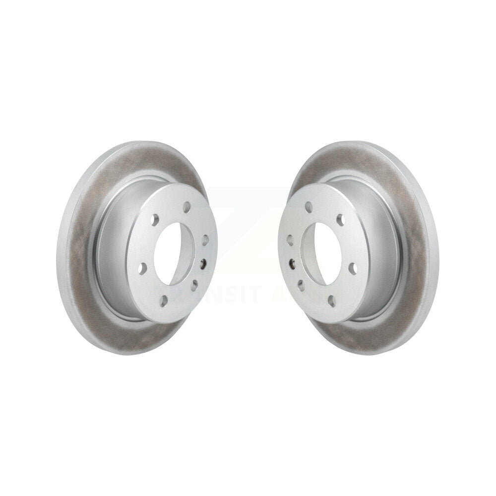Coated Brake Rotors Rear Pair For Mercedes-Benz Sprinter 2500 3500 Freightliner