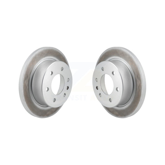 Coated Brake Rotors Rear Pair For Mercedes-Benz Sprinter 2500 3500 Freightliner