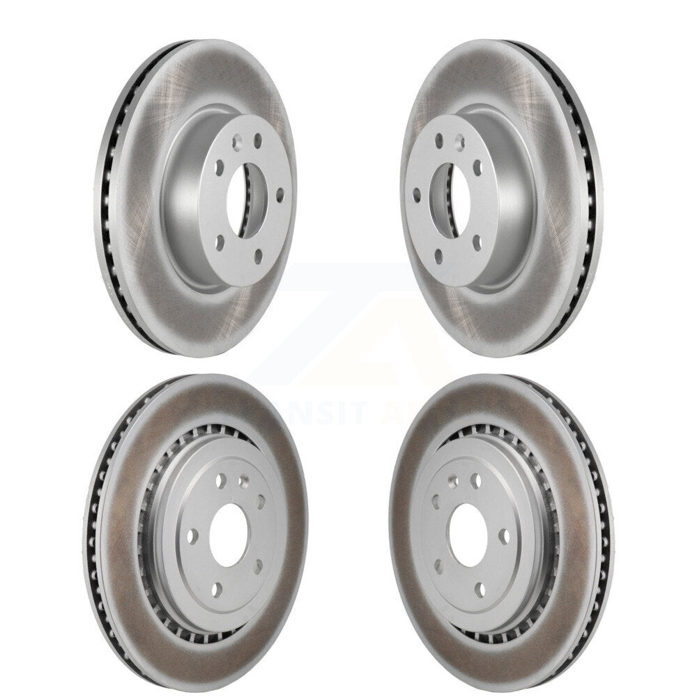 Coat Brake Rotor Front Rear Kit For Cadillac ATS With 300mm Diameter